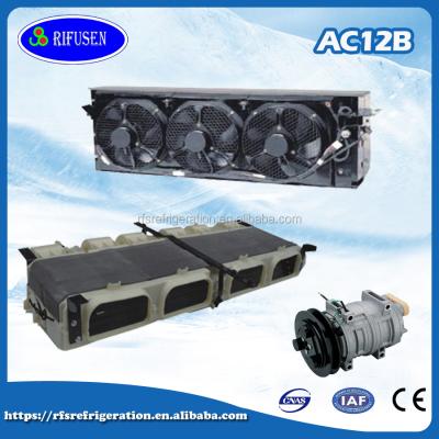 China Model: AC12B, bottom mounted bus split air conditioner for minibus and van 1417*553*256mm for sale