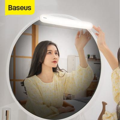 China Baseus 2200mAh Battery Large Capacity LED Vanity Mirror Lights Makeup Vanity LED Light Wall Lamp Dressing Reading Table Mirror Lamp for sale