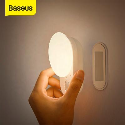 China Light for Baseus Kitchen Bedroom Wardrobe Detachable Night Light Magnetic Induction Sensor LED Night Light Kitchen Cabinet Light for Bedroom Lamp Wardrobe for sale