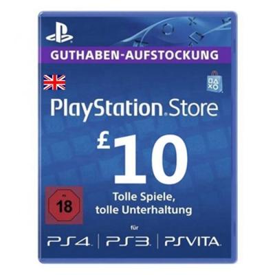 China Playstation Network Sony UK RPC Gift Card 10/20/25/50 Pound Game Top Up for sale