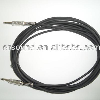 China Professional standard speaker cables with 1/4 nickel-plated plug for A.W.G. Speaker Mixer Amplifier 18 LS101 for sale