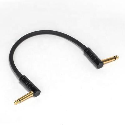 China HOME THEATER Professional Instrument Effects Pedal Patch Cable Wholesale Fished Gold Plated 1/4