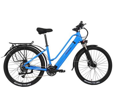 China Adults 27.5 Inch 48v 9.6ah Aluminum Alloy Electric City Bicycle 350w Ebike Urban Commuting Electric Bikes for sale