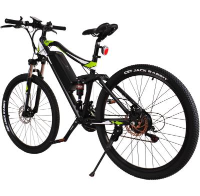 China Electric bicycle e-bike mountain aluminum alloy aluminum alloy frame full suspension electric bike for sale