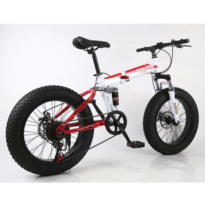 China Easy Cycling Low Cost 20 Inch Mountain Bike Alloy 24 Speed ​​Fat Tire Foldable Mountainbike Bikes From China for sale