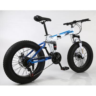 China Cheapest Mountain Bike 27 Speed ​​Easy Cycling Cycle Bikes Online Folding Fat Tire Mtb Bike 20 Inch Fat Bike for sale