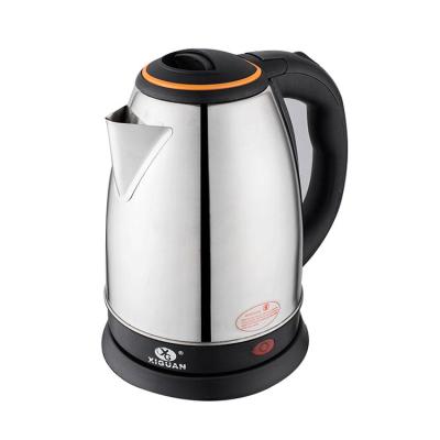 China Wholesale 360 ​​Degree Small Base Electric Kettle Stainless Steel Auto Shut-Off Rotation Boil-Dry Protection for sale