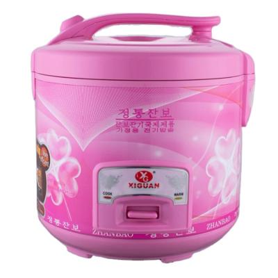 China Hotel Design Professional Automated Convenient Electric Rice Cooker With Steamer Basket for sale