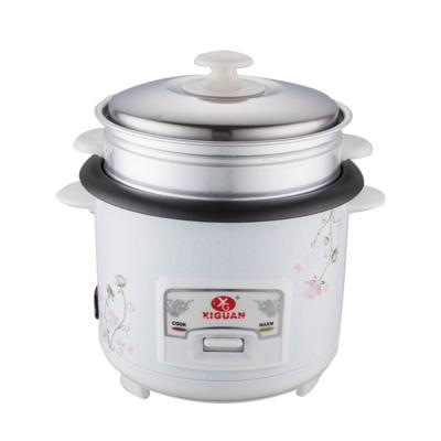 China High Quality Hotel Stainless Steel White Rice Cooker With Removable Nonstick Cooking Pot for sale