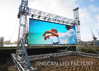 China High Definition Slim Sound Video Rental LED Display With Video Wall 140° Viewing Angle for sale