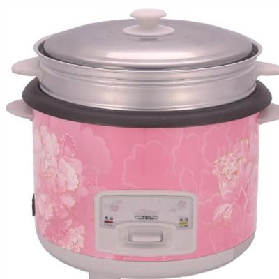 China Hotel Cook Appliances Cylinder Customized Shell Color Upright Pink Rice Cooker1.8l for sale