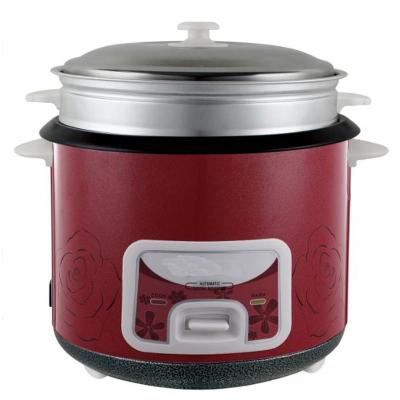 China Scarlet Joint High Quality Color Hotel Straight Body Rice Cooker for sale