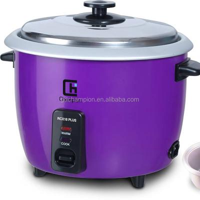 China Hot selling high quality hotel large capacity home appliance low price drum shape 8 L and 10 L rice cooker for sale