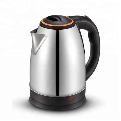 China 360 Degree Base Stainless Steel 1.8 Liter 1500W Rotation Electric Hot Water Kettle for sale