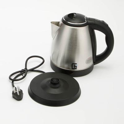 China Cheap 360 Degree Rotation Base Stainless Steel Electric Water Kettle For Hotels for sale