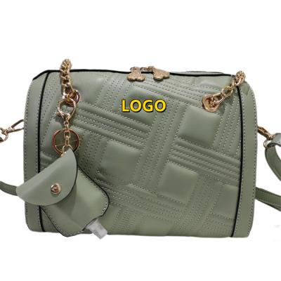 China Portable New arrival luxury ladies hand bag with bottle pocket PU custom leather small handbags for ladies crossbody bag women leather for sale