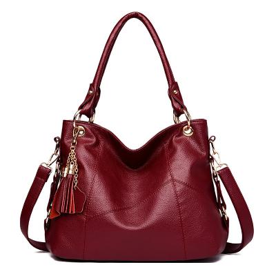 China Portable New fashion customize logo low MOQ designer leather handbags women hand bag ladies luxury handbag the tote bag for sale