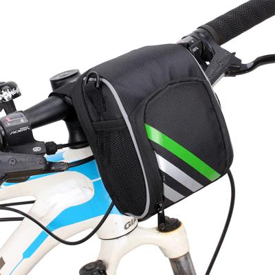 China Protect Bicycle Accessories Packing Bike Handlebar Bag Road Bike Frame Bag Wholesale Custom Professional Waterproof Bike Bicycle Basket Bag for sale