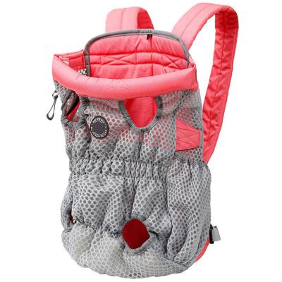 China Fashion Traveling Hiking Camping Pet Carrier Backpack Adjustable Front Cat Dog Carrier Backpack Travel Bag for sale