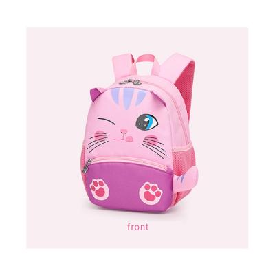 China Child Anti-theft School Bags Children Waterproof Bag Lightweight Cute High Quality Custom Logo Lovely Cartoon School Backpack for sale