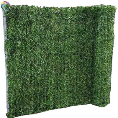 China Prevent Outdoor Plastic Dummy Turf Mat Site Protection Sun Dust Encryption Balcony Roof Artificial Lawn Green for sale