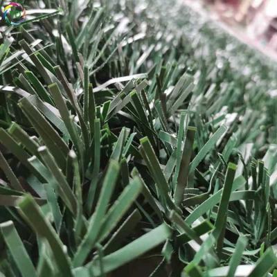 China Traditional Artificial Plastic Turf Mat Decorated Outdoor Green Grass Fence Kindergarten for sale