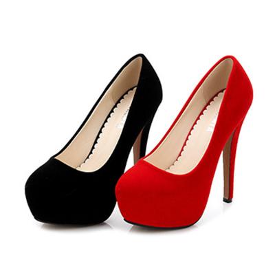 China New Fashion Trend Styles Women's Fashionable Stiletto Closed High Heels Sexy Platform for sale