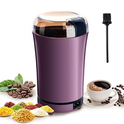 China Hotel Hot Sell Mini Automatic Coffee Bean Grinder Portable Electric Coffee Grinder Stainless Steel Blade Coffee Grinder for sale