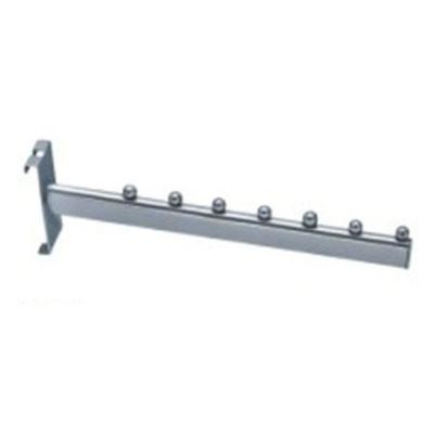 China Shop Fittings Gridwall Hook Metal Clothes Hanging Rail for sale