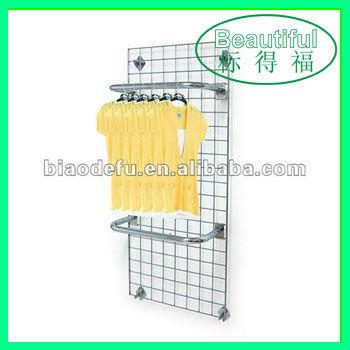 China Double sided wire mesh display boards, wire mesh display racks and brackets for sale