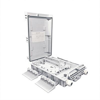 China High Quality Plastic Telecommunication 24 Core Or 16 Core PLC Splitter Fiber Optic Junction Boxes for sale