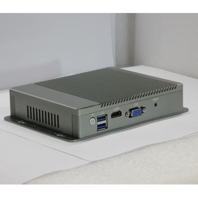 China Machine Automation / Smart Health Care / City Mini Industrial Pc Computer J1900 Quad Core 4G Ram 128G SSD Micro Smart PC 2 Gigabit Ethernet Rs232 Barebone Computador Linux for sale