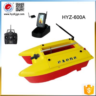 China Mini Catamaran  Bait Boat with Fish Finder  HYZ-600A for sale