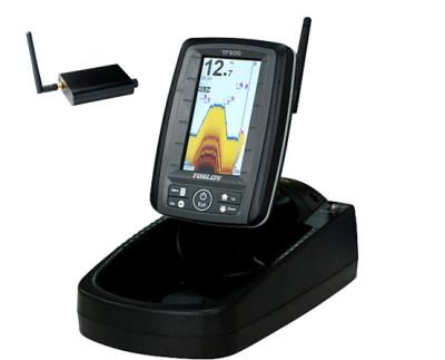 China wireless sonar TF500 fish finder used for bait boat for sale