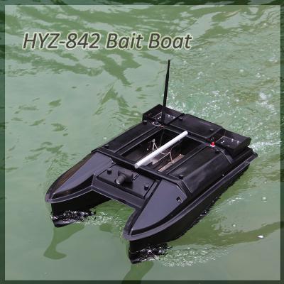 China HYZ-600 Portable Catamaran remote control Fishing Bait Boat Sailing 500meters for sale