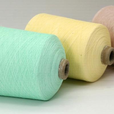 China Abrasion-Resistant Summer Knit 63 Viscose 37 Filament Nylon Viscose Rayon Fabric Ice Silk Yarn for sale