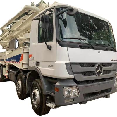 China Garment Shops Zoomlion 52m 37m 50m Used Truck Mounted Concrete Pump Truck Machinery for sale