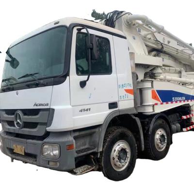 China Popular Garment Shops Zoomlion 37m 49m 52m Concrete Pump Mounted Truck FA for sale