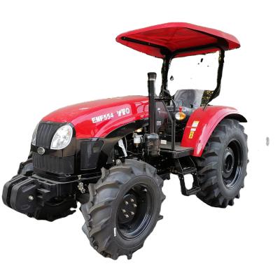 China Hotels Factory Price Reliable YTO 55hp Wheeled Tractor In 4x4 for sale