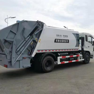 China Brand New Hotels 4X2 LHD Euro 5 Diesel Special Vehicle Compression Garbage Truck for sale