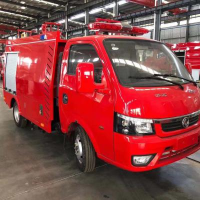 China China Supplier Dongfeng 4X2 Water Tanker Fire Truck 8200*2500*3350mm for sale