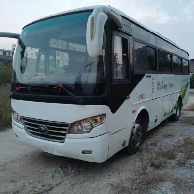 China Second Hand Used Bus 2015 Chinese 37 Seats Old Bus For Sale Cheap 4 - 6L for sale