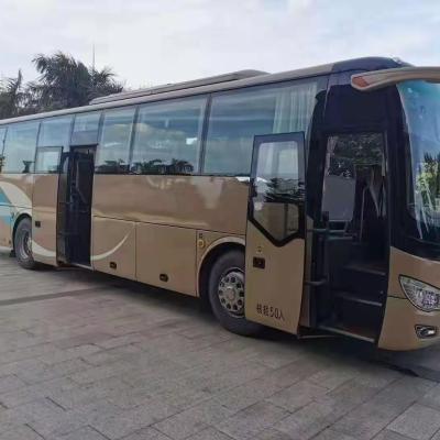 China Used Yutong 50 seats diesel bus usedused passenger bus with low mileage > 8L for sale