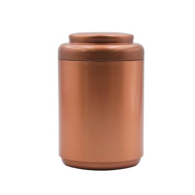 China Recyclable Metal Container Box Custom Printing Round Coffee Gift Tea Box Tin Storage Milk Powder Tin Cans for sale