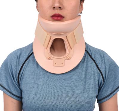 China CC-ZJ015-16 Neck Traction And Rehabilitation Breathable Neck Fixator Cervical Spine Support for sale