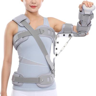 China Breathable Mesh Shoulder Dislocation Material Medical Humeral Fixation Bracket Joint Fixation Brace For Injury Recovery for sale