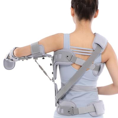 China Breathable Mesh Material Adjustable Joint Fixation Bracket For Humeral Shoulder Dislocation Rehabilitation for sale