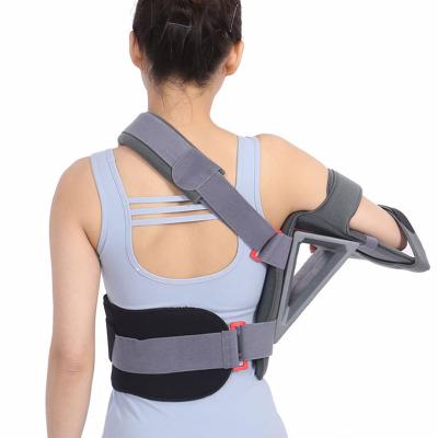 China Breathable Mesh Material Shoulder Immobilizer Rehabilitation Device With Humerus Abduction Bracket for sale