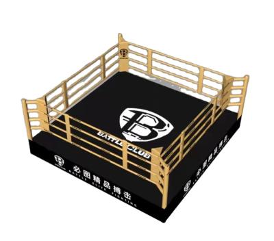 China Durable Stable Custom Type Floor Ring for Sanda Martial Art Boxing Training Wrestling Use for sale