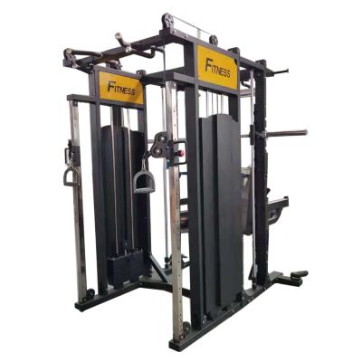 China Factory Use Commercial Direct Supply Multi Station Blacksmith Squat Rack for sale